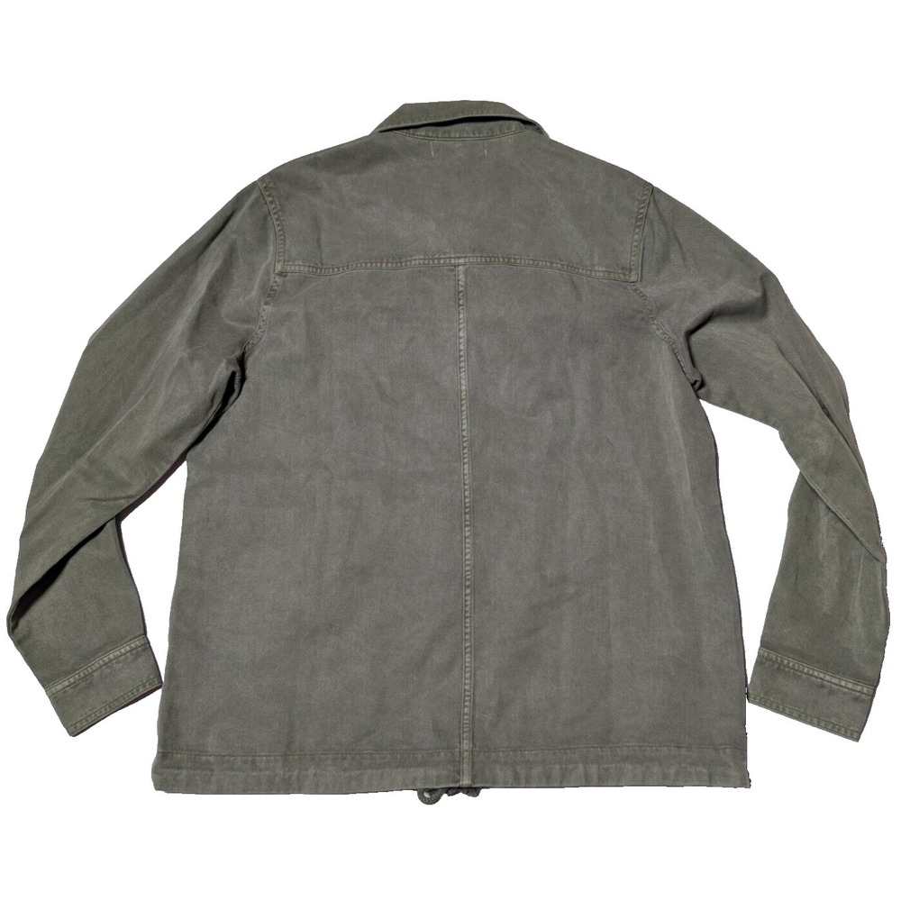 SIDE STITCH Los Angeles Women Small Green‎ Lyocell Cotton Lightweight Jacket - Picture 2 of 15